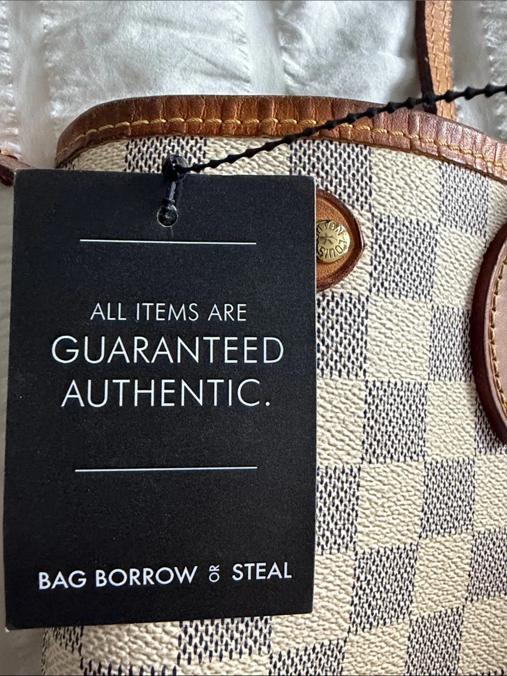 Authentic Louis Vuitton Damier Azur Neverfull PM